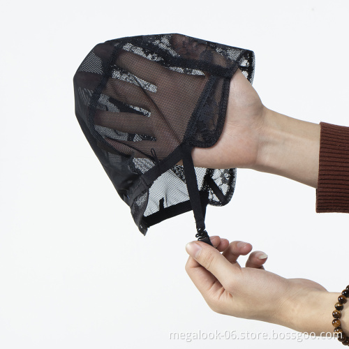 NEW Fishnet net Wig Cap Stretchable Elastic Hair Net High Quality Mesh Weaving 4*4 Closure Wig Cap Hairnet Net